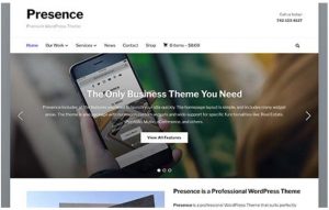 Presence WordPress theme