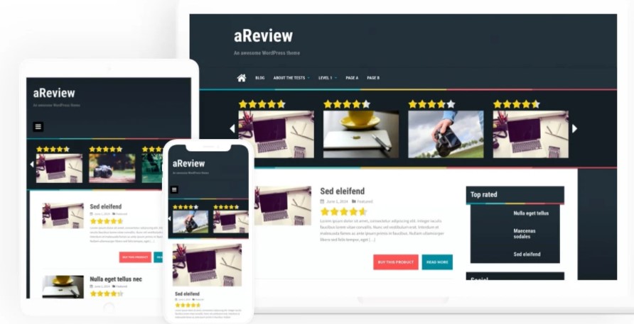 areview theme for affiliate marketing